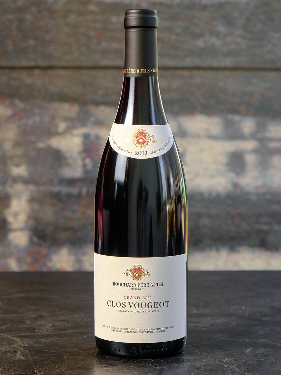 Вино Clos Vougeot Gran Cru Bouchard Pere & Fils 2013 / Кло Вужо Гран Крю Бушар Пэр э Фис