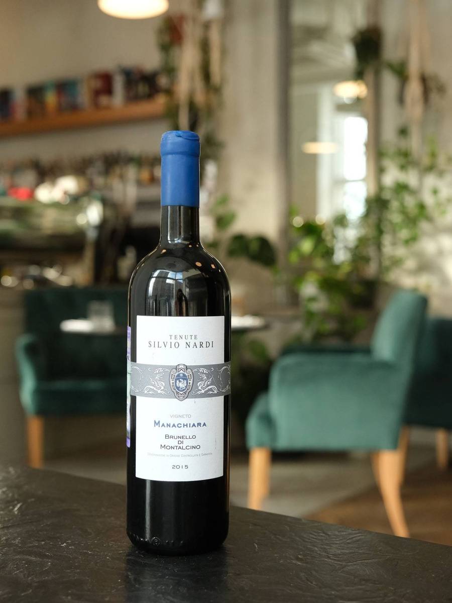 Вино Brunello di Montalcino Vigneto Manachiara Tenute Silvio Nardi 2015 купить в винном ресторане Остерия - лучшая цена Вино Brunello di Montalcino Vigneto Manachiara Tenute Silvio Nardi 2015 / Брунелло ди Монтальчино Винето Манакьяра Тенуте Сильвио Нарди