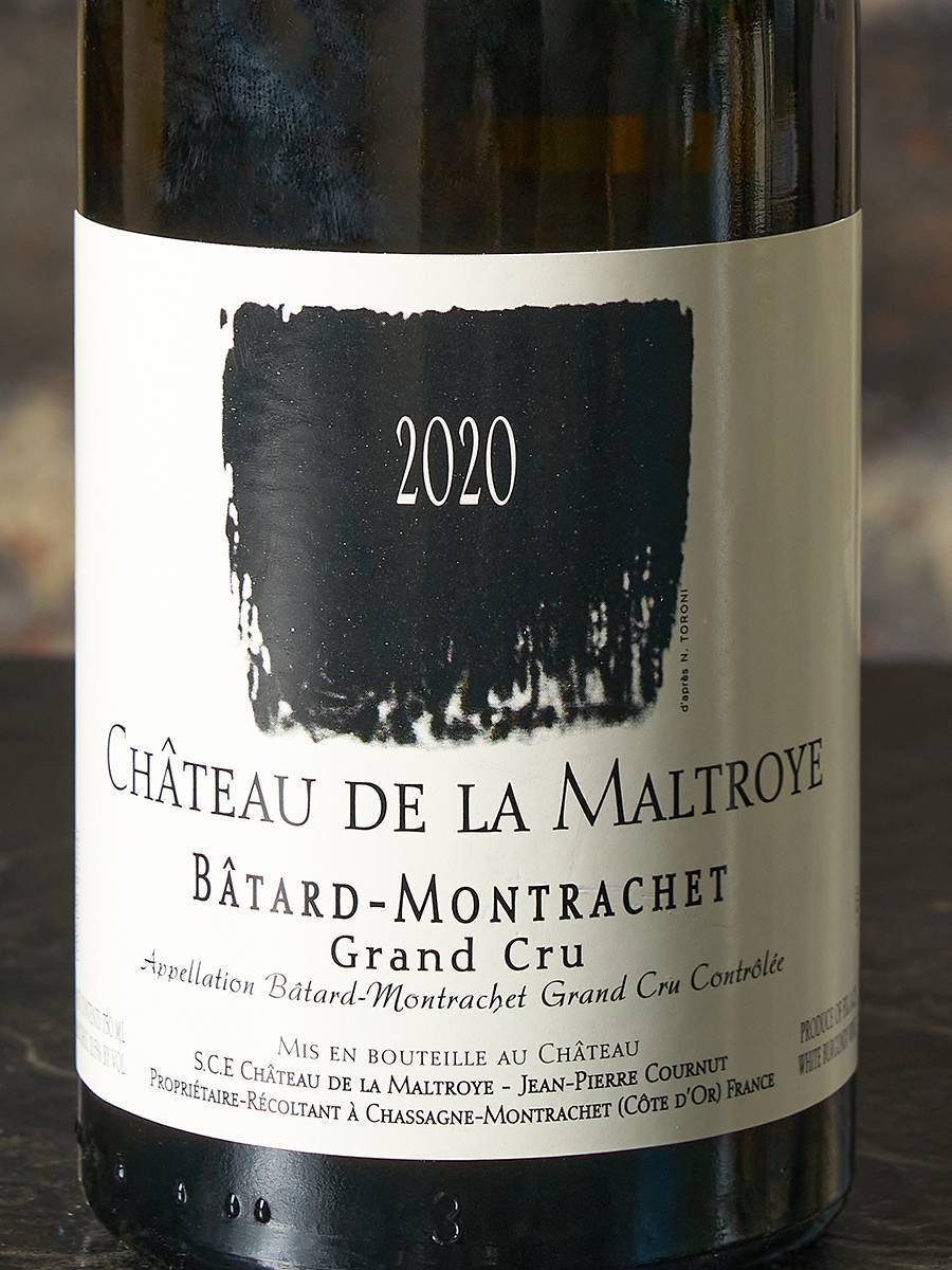 Этикетка Batard-Montrachet Grand Cru Chateau de la Maltroye 2020