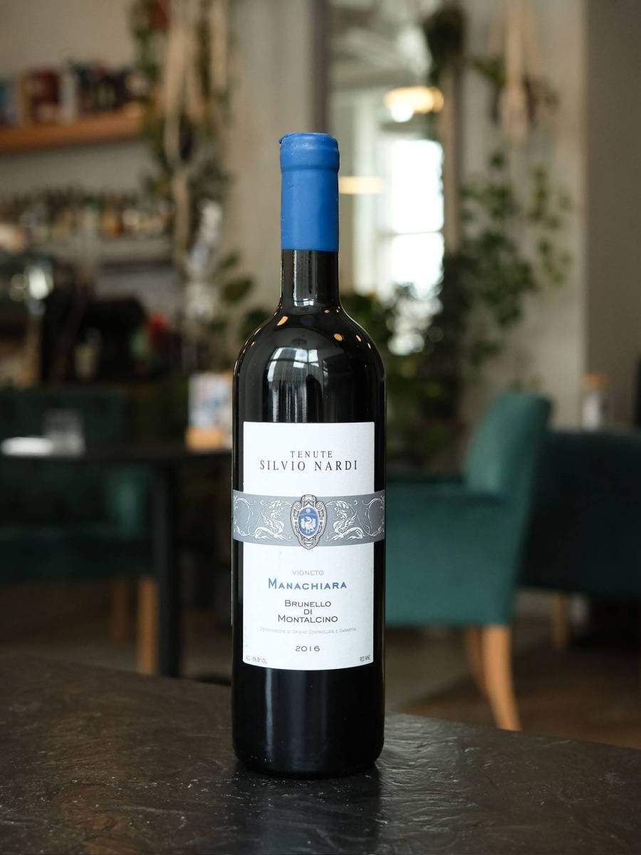 Вино Brunello di Montalcino Vigneto Manachiara Tenute Silvio Nardi 2016 купить в винном ресторане Остерия - лучшая цена Вино Brunello di Montalcino Vigneto Manachiara Tenute Silvio Nardi 2016 / Брунелло ди Монтальчино Винето Манакьяра Тенуте Сильвио Нарди
