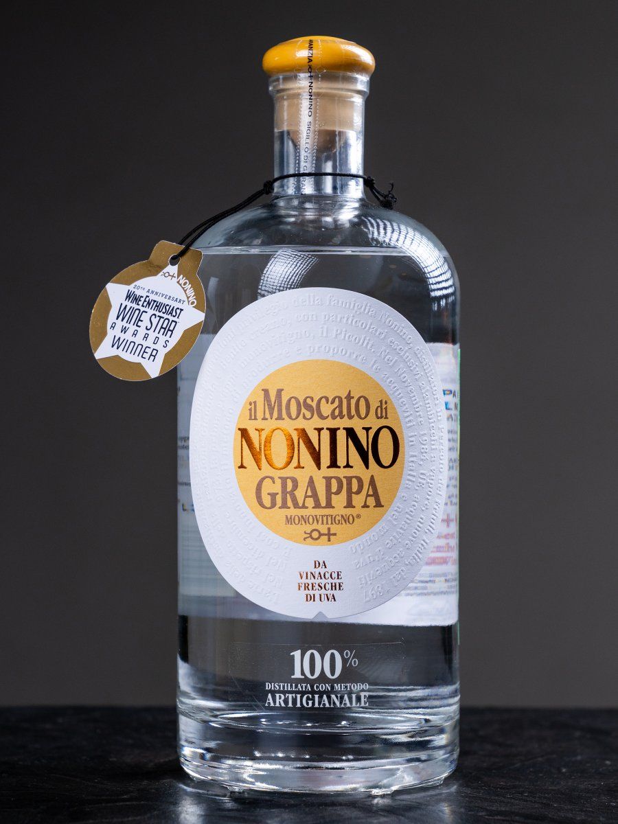 Граппа Il Moscato di Nonino Monovitigno в ресторане Остерия - лучшая цена Граппа Il Moscato di Nonino Monovitigno / Иль Москато ди Нонино Моновитиньо