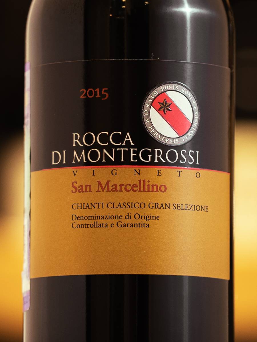 Вино Chianti Classico Vigneto San Marcellino Rocca di Montegrossi 2015 купить в винном ресторане Остерия - лучшая цена Вино Chianti Classico Vigneto San Marcellino Rocca di Montegrossi 2015 / Кьянти Классико Гран Селеционе Виньето Сан Марчелино Рокка ди Монтегросси