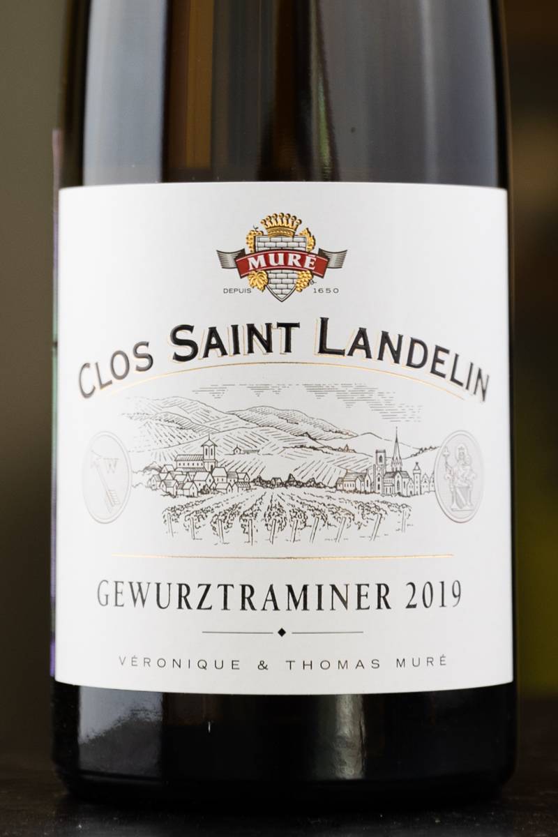 Вино Gewurztraminer Clos Saint Landelin Mure 2019 купить в винном ресторане Остерия - лучшая цена Вино Gewurztraminer Clos Saint Landelin Mure 2019 / Гевюрцтраминер Кло Сэн Ландлен Мюре