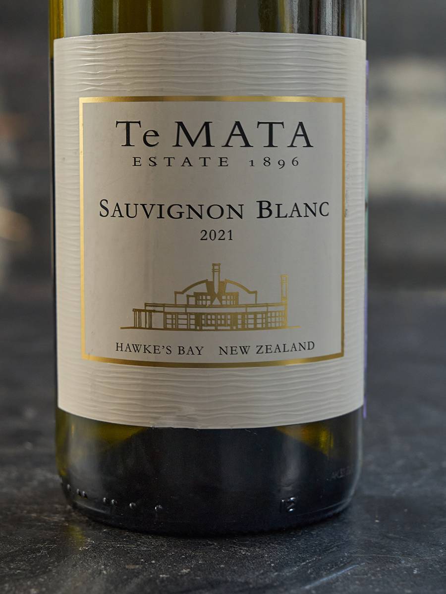 Этикетка Te Mata Sauvignon Blanc Estate Vineyards