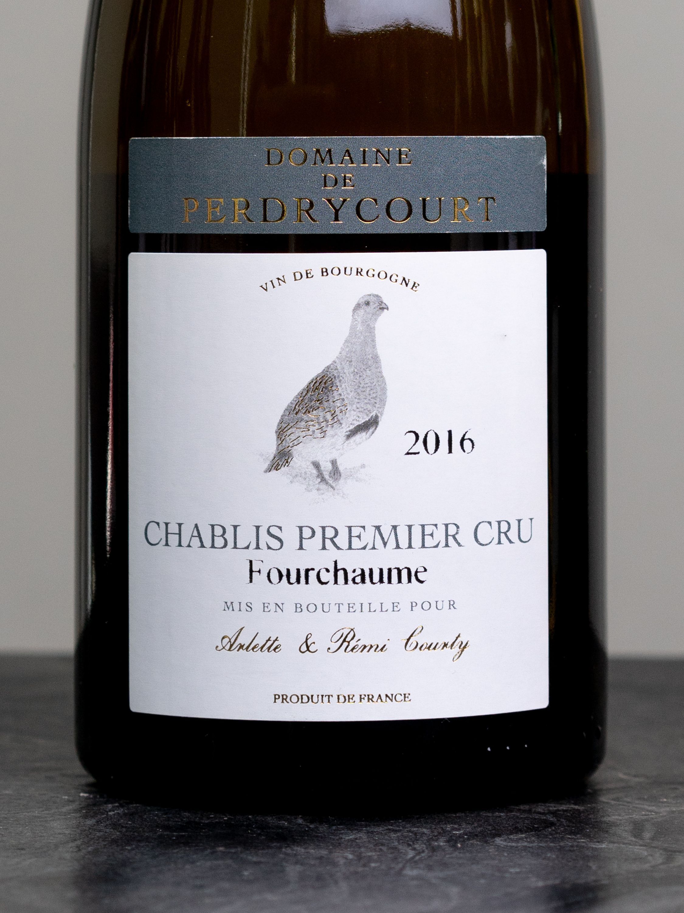 Этикетка Domaine Fourrey Chablis Premier Cru Fourchaume