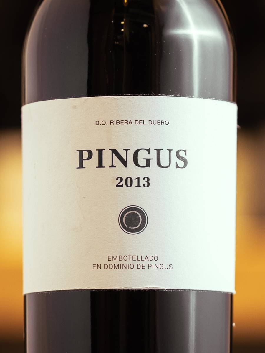 Этикетка Pingus Ribera del Duero 2013