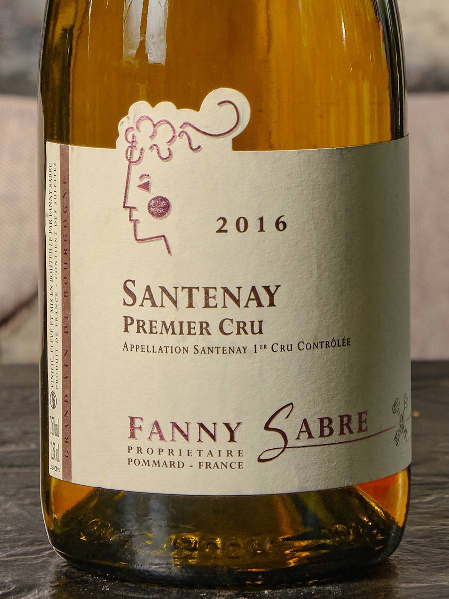 Вино Santenay Premier Cru Fanny Sabre 2016 / Сантене Премье Крю Фанни Сабр