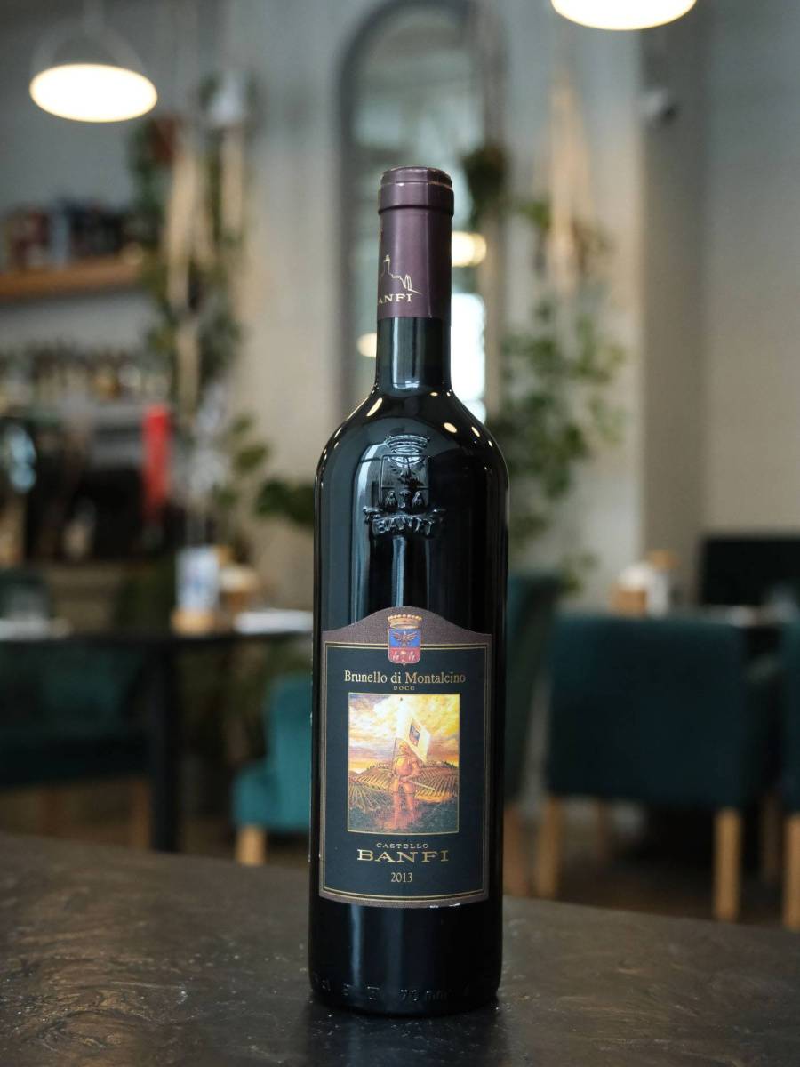 Купить вино Brunello di Montalcino Castello Banfi в винном ресторане Остерия цена Вино Brunello di Montalcino Castello Banfi / Брунелло ди Монтальчино Кастелло Банфи
