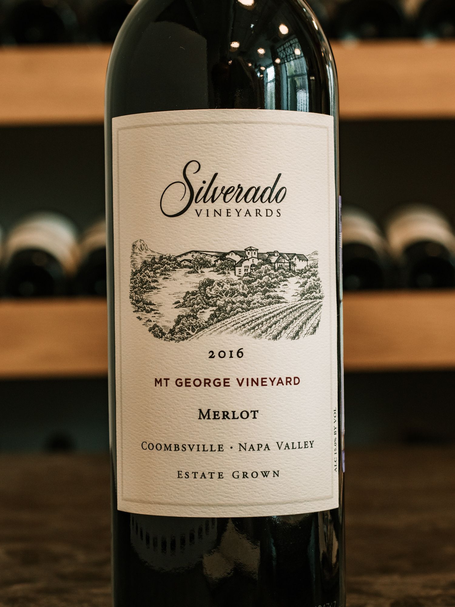Купить вино Silverado Mt. George Vineyard Merlot в винном ресторане Остерия Вино Silverado Mt. George Vineyard Merlot / Сильверадо Эм Ти Джордж Виньярд Мерло