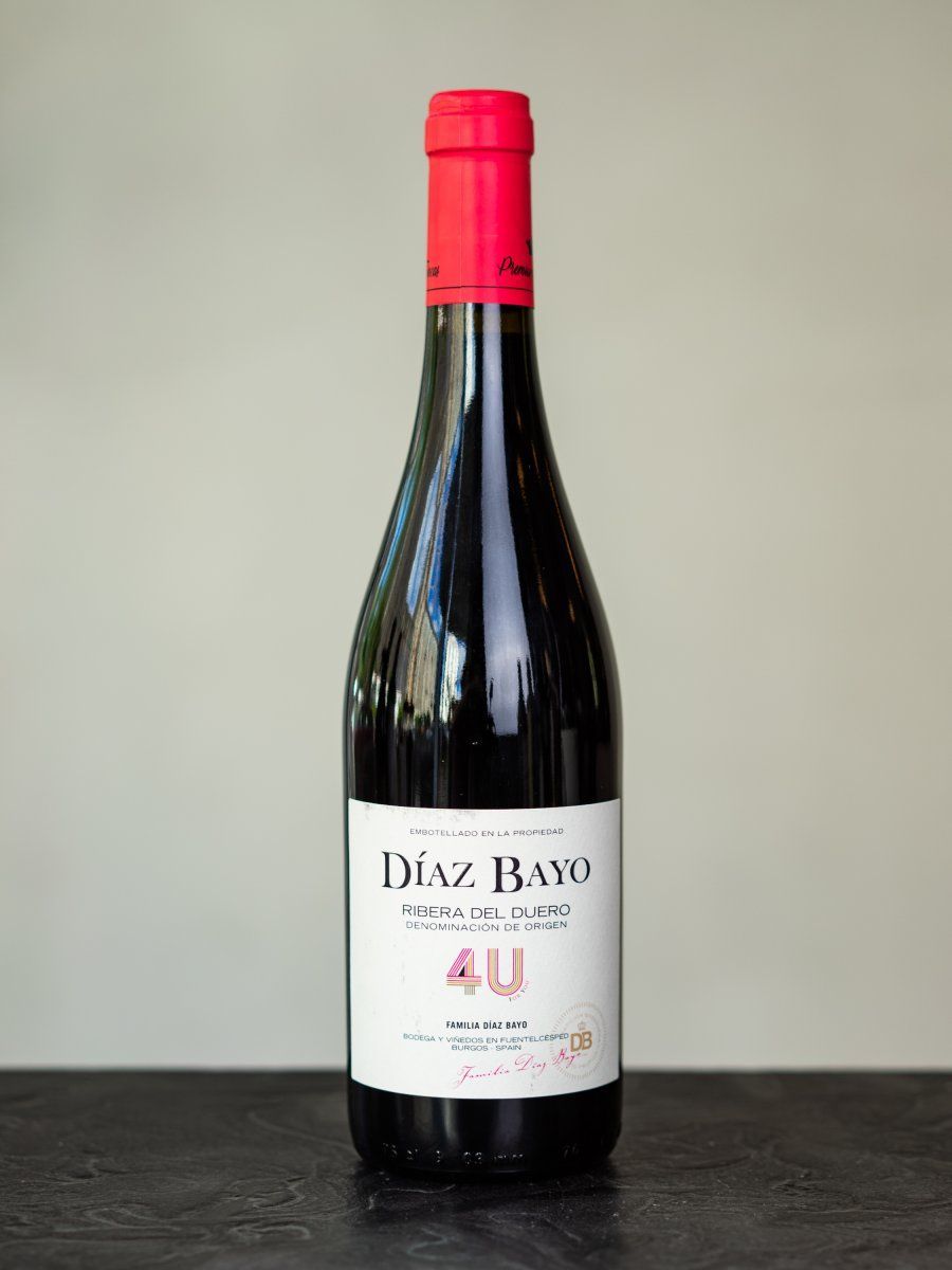 Купить испанское вино Bodega Diaz Bayo 4U - лучшая цена в винном ресторане Остерия Амичи Вино Bodega Diaz Bayo 4U / Бодера Диас Байо Фор Ю