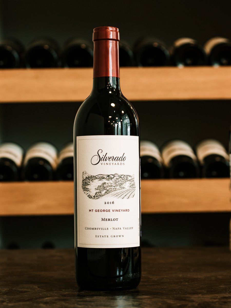 Купить вино Silverado Mt. George Vineyard Merlot в винном ресторане Остерия Вино Silverado Mt. George Vineyard Merlot / Сильверадо Эм Ти Джордж Виньярд Мерло