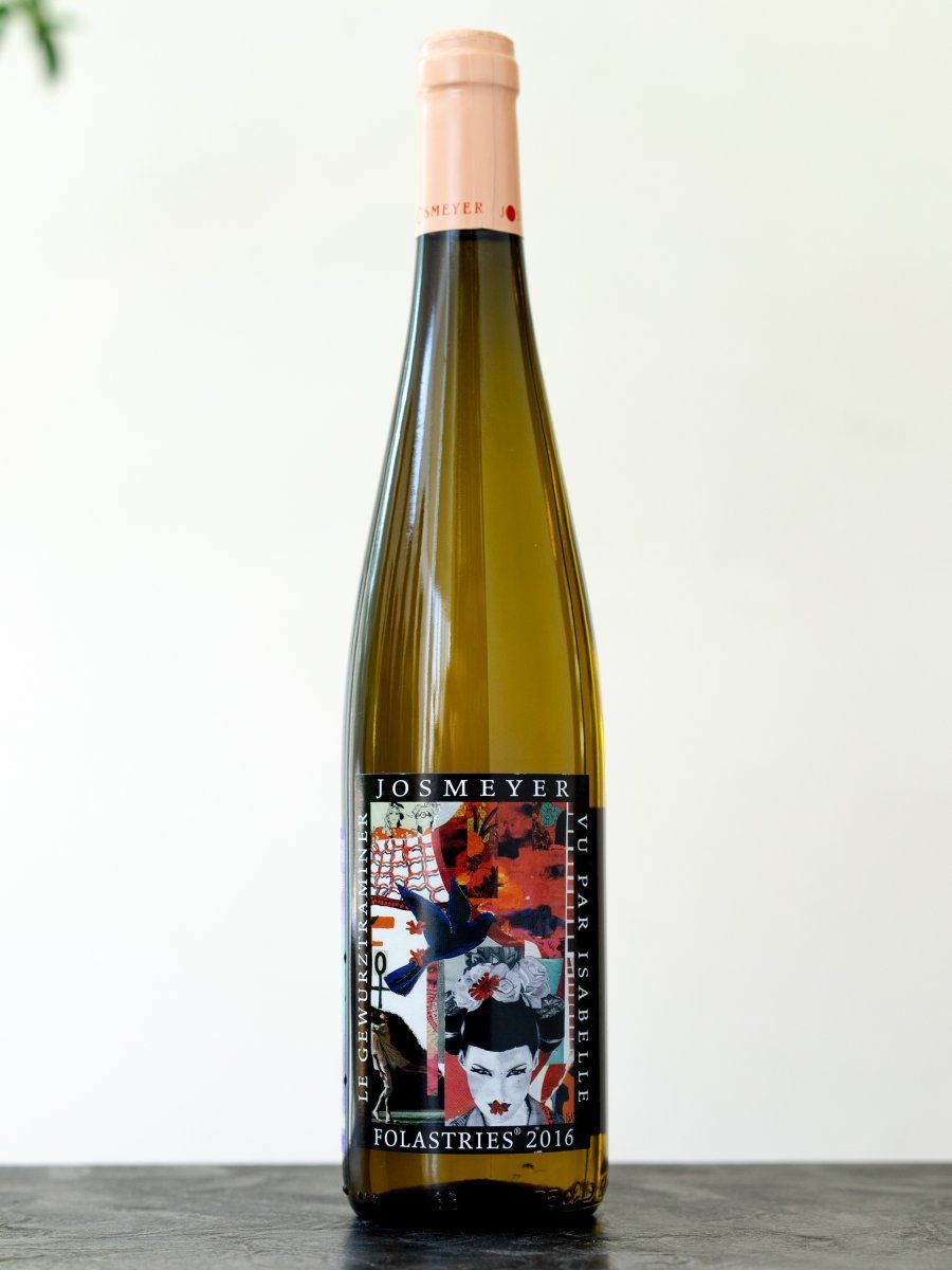 Купить вино Josmeyer Gewurztraminer Les Folastries Alsace в винном ресторане Остерия цена Вино Josmeyer Gewurztraminer Les Folastries Alsace / Жосмейер Гевюрцтраминер Ле Фоластри