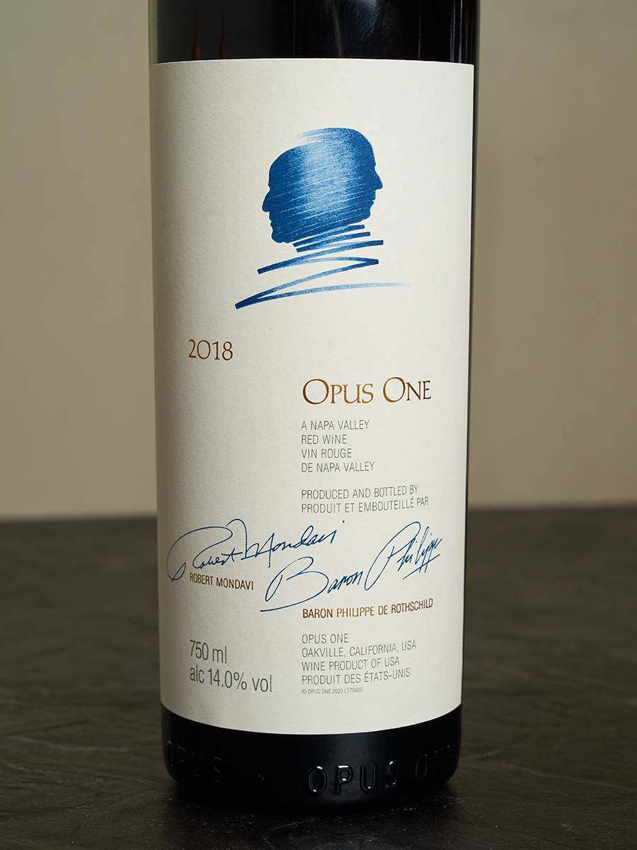 Вино Opus One Napa Valley 2018 / Долина Напа Опус Уан