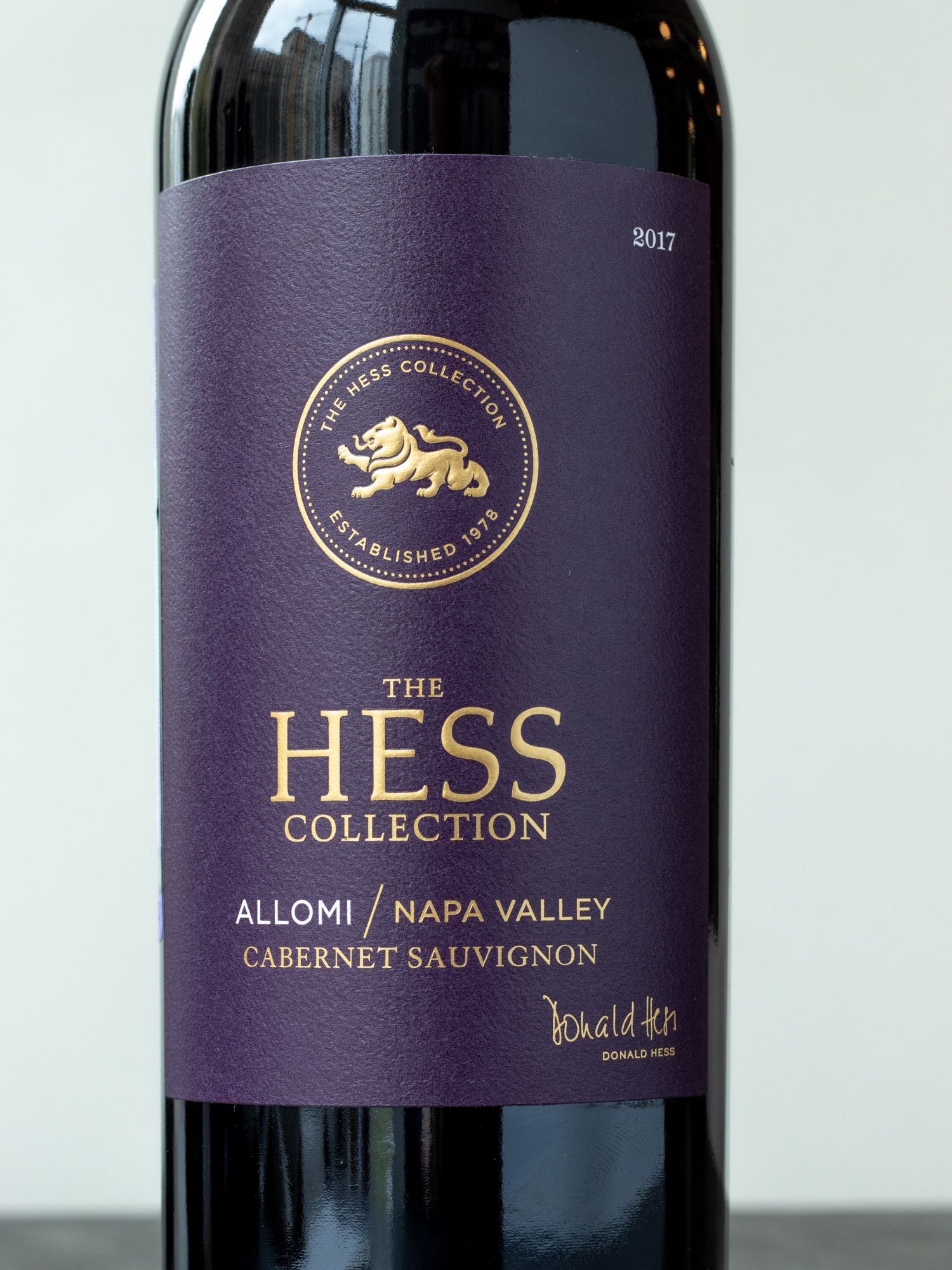 Купить вино Hess Allomi Vineyard Cabernet Sauvignon в винном ресторане Остерия цена Вино Hess Allomi Vineyard Cabernet Sauvignon / Хесс Алломи Каберне Совиньон
