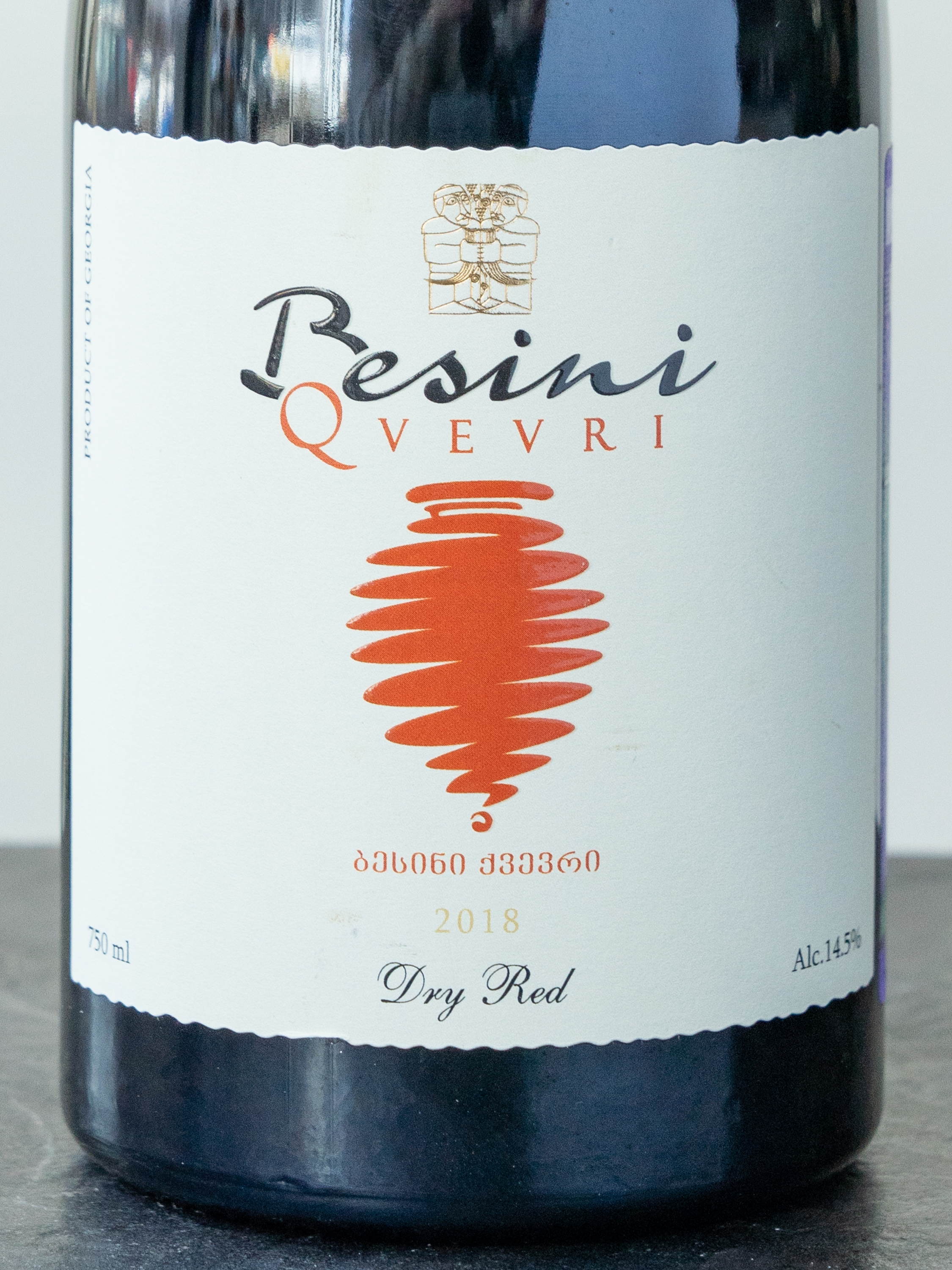 Вино Besini Qvevri Dry Red купить в винном ресторане Остерия - лучшая цена Вино Besini Qvevri Red Dry / Бесини Квеври