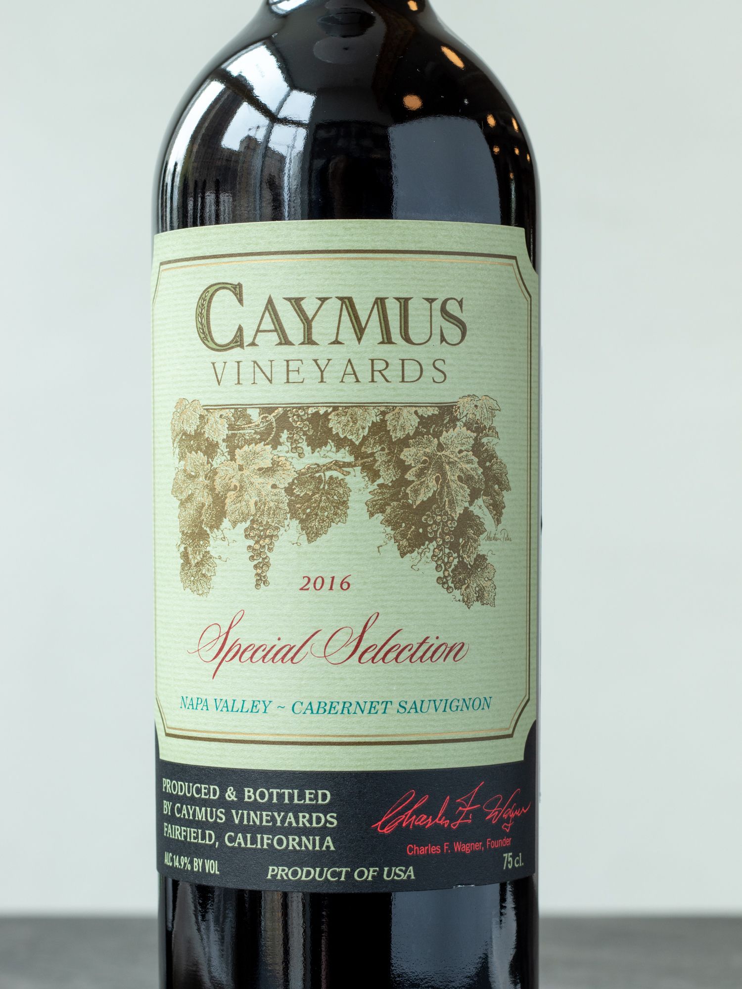 Купить Вино Caymus Special Selection Cabernet Sauvignon в винном ресторане Остерия Вино Caymus Special Selection Cabernet Sauvignon / Кеймус Спешл Селекшн Каберне Совиньон