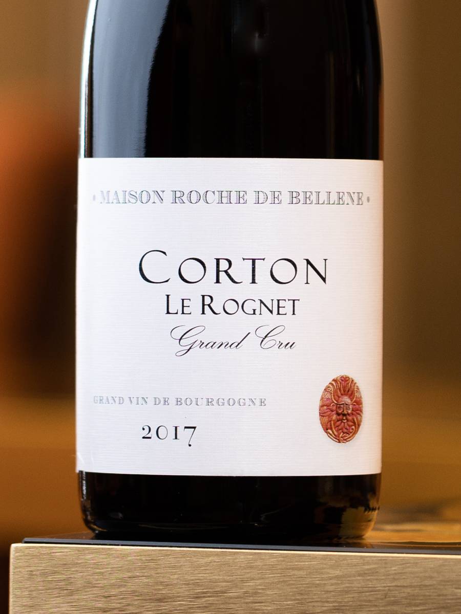 Этикетка Corton Grand Cru Le Rognet Maison  Roche de Bellene 2017