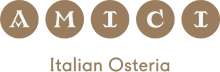 Логотип ресторана Остерия Амичи