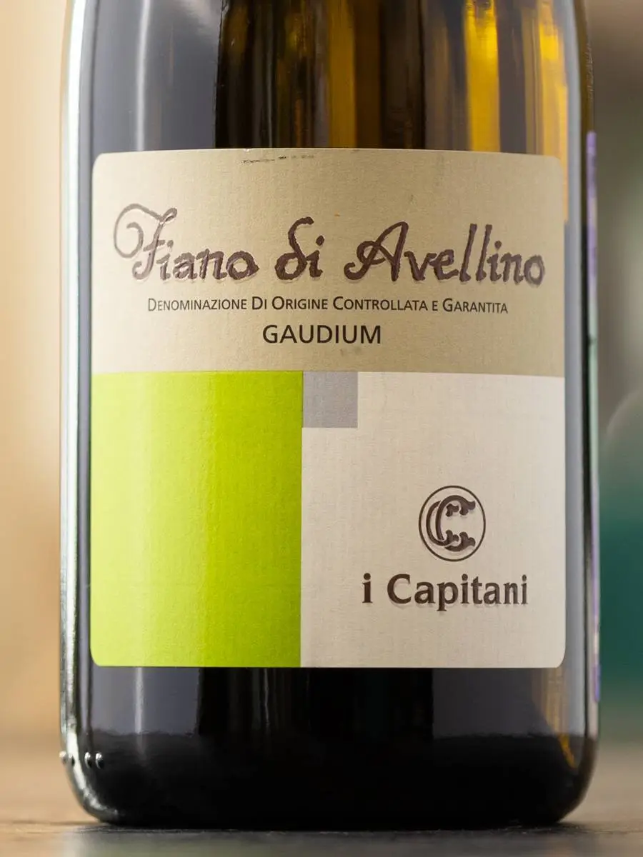 Вино I Capitani Gaudium Fiano di Avellino DOCG / Фиано ди Авелино Гаудиум И Капитани 