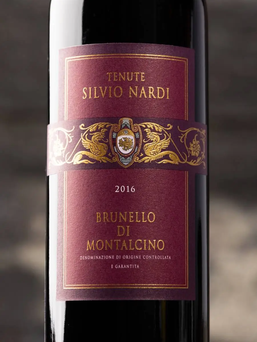 Вино Brunello di Montalcino Tenute Silvio Nardi 2016 / Брунелло ди Монтальчино Тенуте Сильвио Нарди