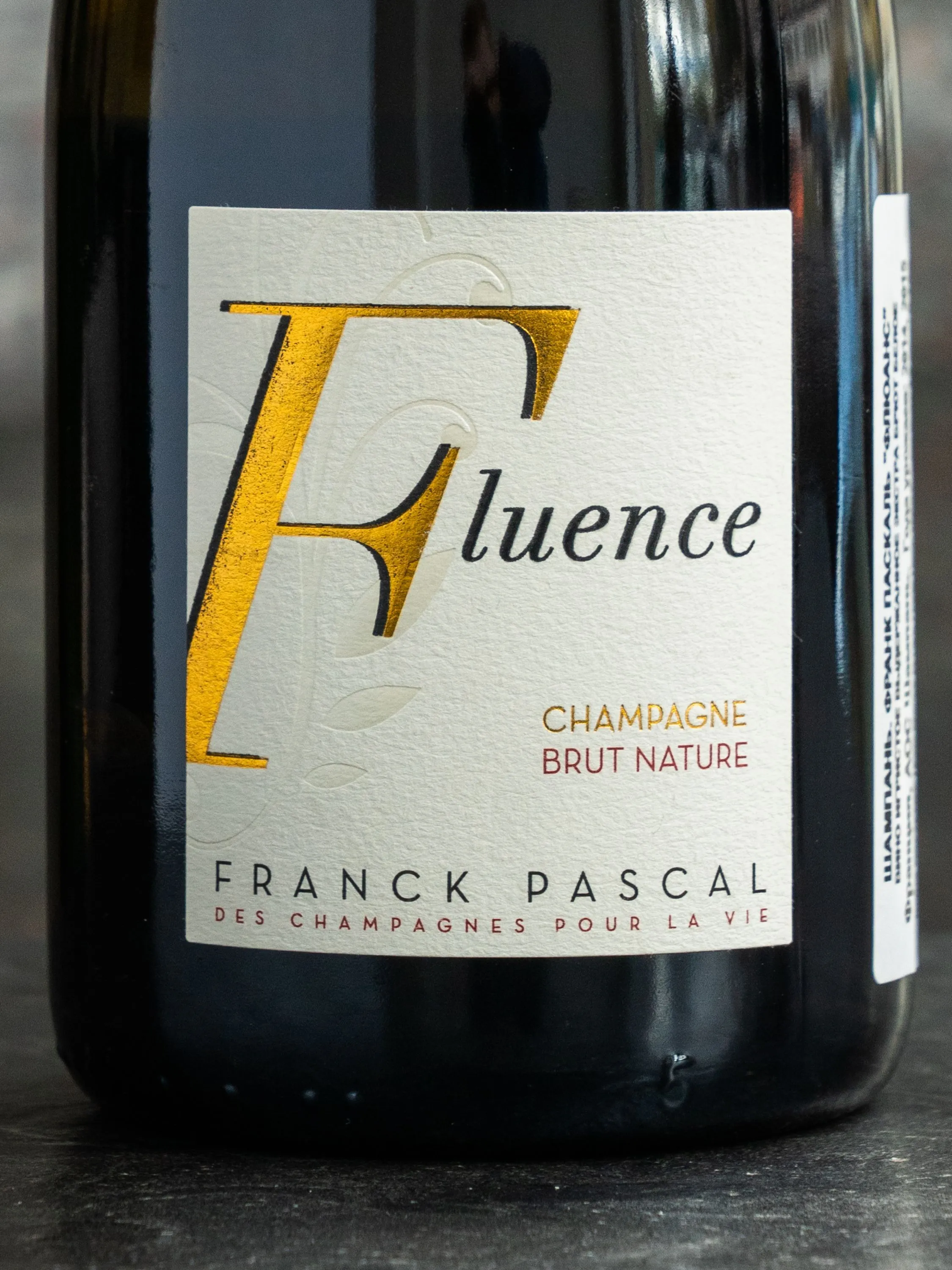 Шампанское Franck Pascal Fluence Brut Nature / Франк Паскаль Флюанс Брют Натюр