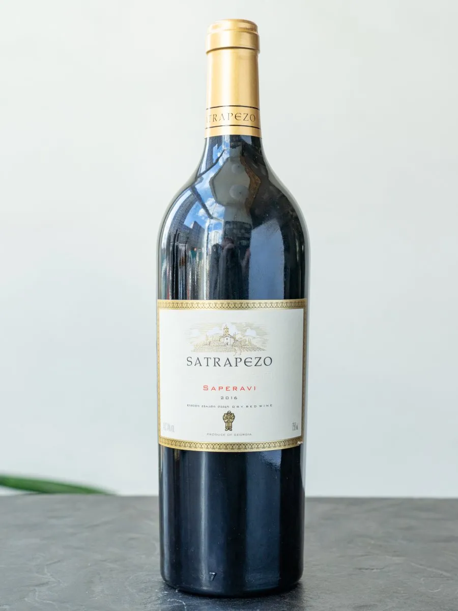 Вино Satrapezo Saperavi купить в винном ресторане Остерия - лучшая цена Вино Satrapezo Saperavi / Сатрапезо Саперави