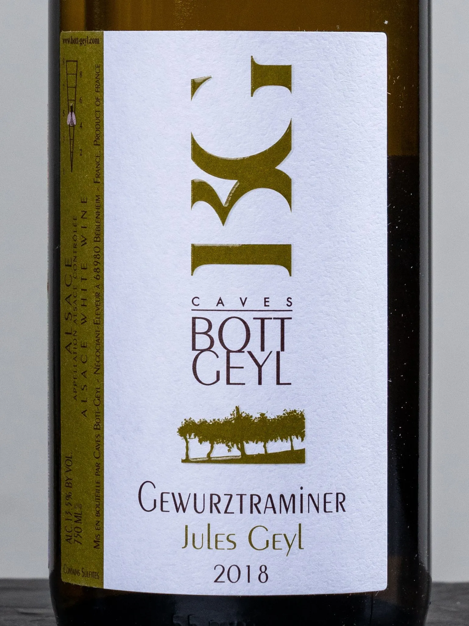 Вино Gewurztraminer Cuvee Jules Geyl Alsace / Домен Ботт-Гейл Гевюрцтраминер Кюве Жюль Гейл