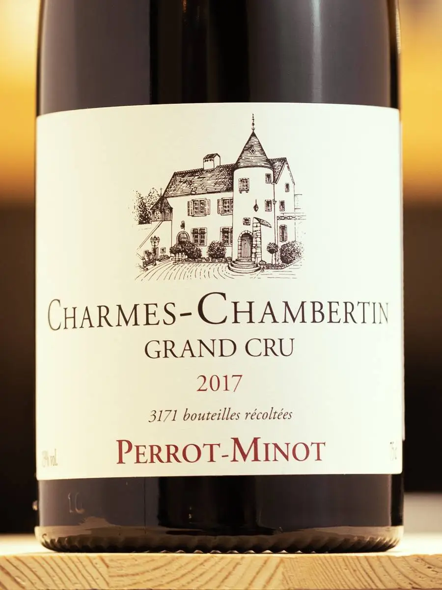 Этикетка Charmes-Chambertin Grand Cru Domaine Perrot-Minot 2017