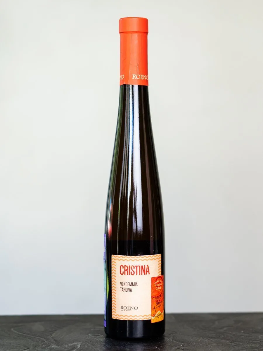 Вино Roeno di Fugatti Cristina Vendemmia Tardiva Valdadige 0375 л купить в ресторане Остерия - лучшая цена Вино Roeno di Fugatti Cristina Vendemmia Tardiva Valdadige / Роэно ди Фугатти Кристина Вендеммия Тардива