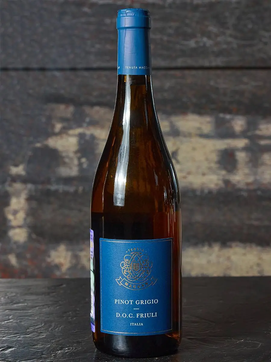 Вино Pinot Grigio Friuli Grave Tenuta Maccan купить в винном ресторане Остерия - лучшая цена Вино Pinot Grigio Friuli Grave Tenuta Maccan / Пино Гриджио Фриули Граве Маккан