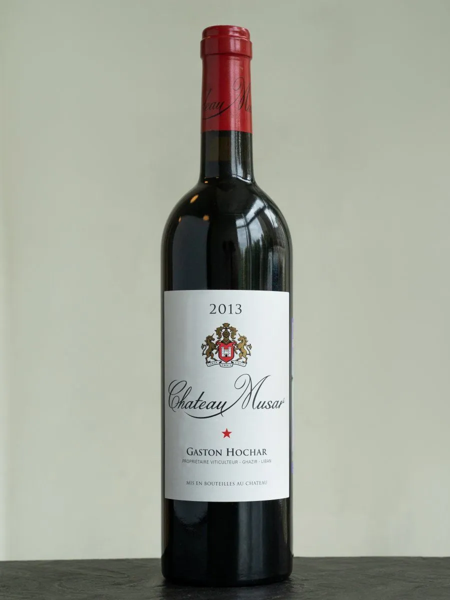 Вино Chateau Musar Red 2013 купить в ресторане Остерия - лучшая цена Вино Chateau Musar Red 2013 / Шато Мусар Красное 2013